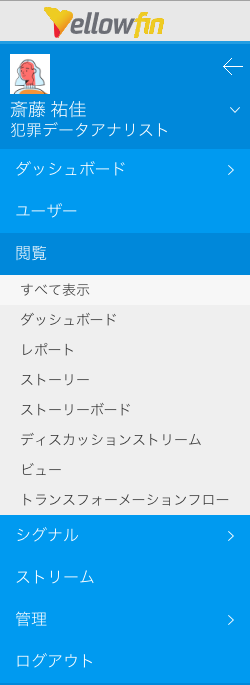 Completely integrated with the Yellowfin platform