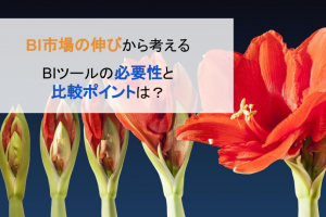 BI市場の伸びから見る必要性と比較する時のポイントは？