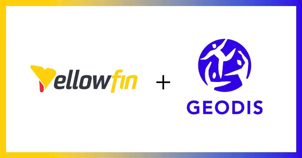 GEODISはYellowfinと連携することで、顧客に可視性を提供するセルフサービス機能を備えたAnalytics Interactiveをリリースしました